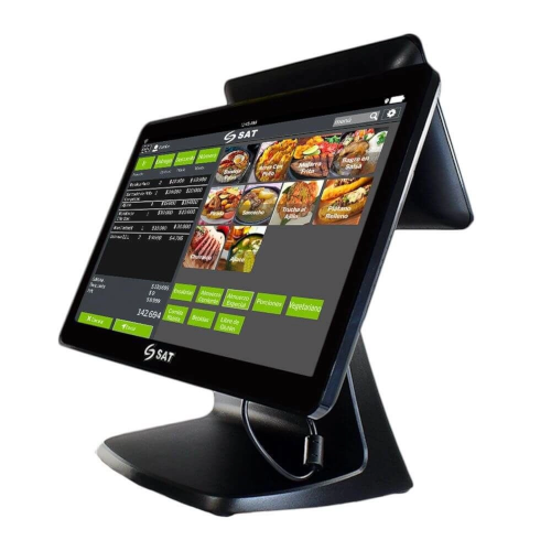 COMPUTADOR TODO EN UNO CON MONITOR TACTIL SAT CI140 CON DOBLE PANTALLA