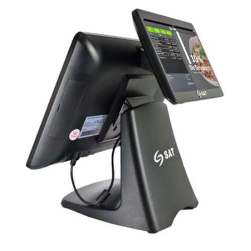 COMPUTADOR TODO EN UNO CON MONITOR TACTIL SAT CI140 CON DOBLE PANTALLA INCLUIDA